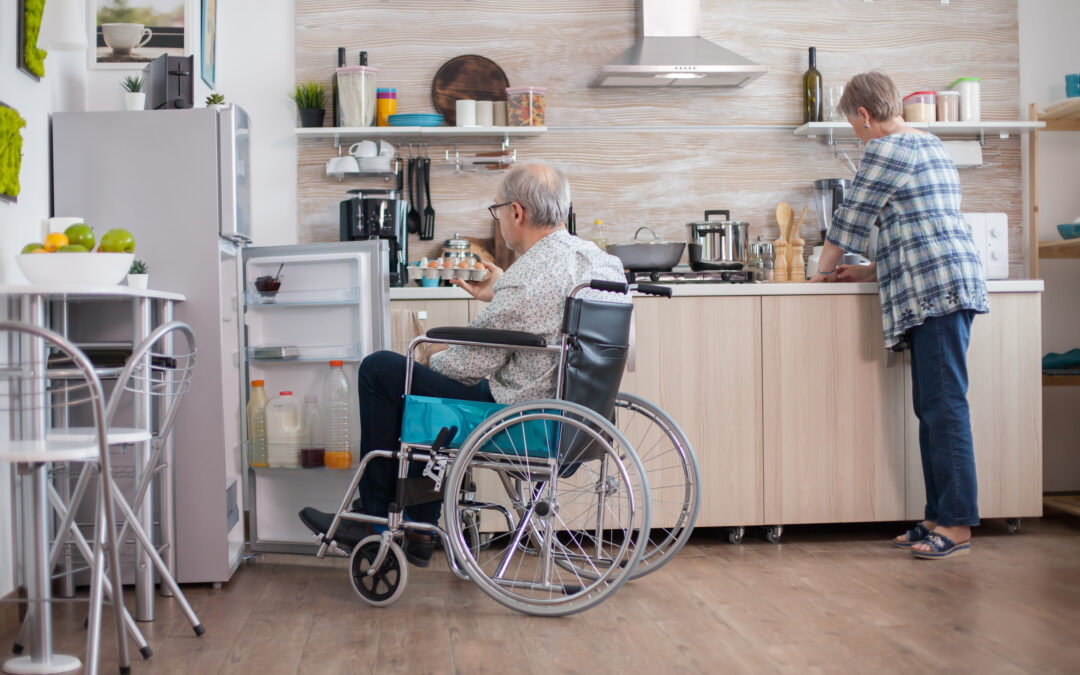 Organizar la alimentación de una persona mayor